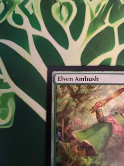 Magic The Gathering Elven Ambush Kaldheim Uncommon NM 2021 - Image 2