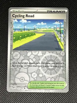 Cycling Road 157/165 Pokemon Sv: Scarlet & Violet 151 Reverse Holo - Image 1