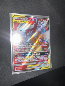 Pokemon TCG Reshiram & Charizard GX Holo Card 194/214 Unbroken Bonds Tag Team - Image 2