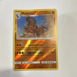 Pokemon TCG Mudsdale Reverse Holo Sm-Guardians Rising 76/145 Rare 140HP Card - Image 1