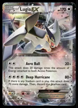 Pokemon Cards Lugia EX 68/98 Ancient Origins Holo Rare EX NM - Image 1