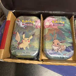 Pokemon TCG Kanto Friends Mini Tins Full Set of 5 | Brand New & Sealed - Image 2