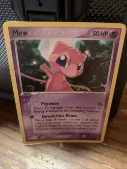 Pokemon Mew 040 Rare Holo Black Star Promo Lp Condition - Image 1