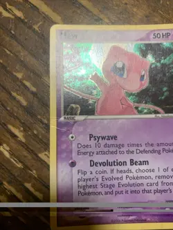 Pokemon Mew 040 Rare Holo Black Star Promo Lp Condition - Image 2