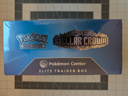 Pokemon TCG Stellar Crown Elite Trainer Box ETB Pokemon Center PKC Exclusive - Image 3