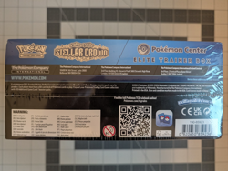 Pokemon TCG Stellar Crown Elite Trainer Box ETB Pokemon Center PKC Exclusive - Image 4