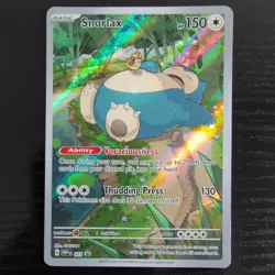 Pokemon TCG - 151 Snorlax Black Star Promo 051 - NM - Image 1