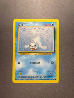 Pokemon TCG Seel Base Set 41/102 Unlimited 1999-2000 Wizards Base Set - Image 3