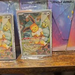 Eevee 173 Pokemon Center ETB Sealed Prismatic Evolutions Stamped Promo SEALED - Image 3