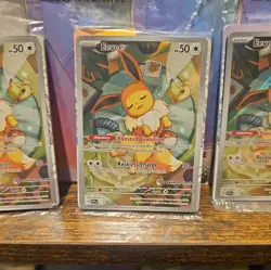 Eevee 173 Pokemon Center ETB Sealed Prismatic Evolutions Stamped Promo SEALED - Image 4
