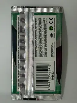 Yu-Gi-Oh! Power Of The Duelist Booster Pack Wrapper Deutsch GEOFFNET! LEER! - Image 2