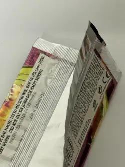Yu-Gi-Oh! Flaming Eternity Booster Pack Wrapper Deutsch GEOFFNET! LEER! EMPTY! - Image 3