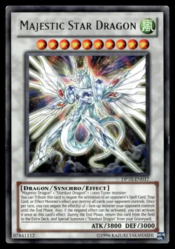 MAJESTIC STAR DRAGON DP10-EN017 RARE DUELIST PACK: YUSEI 3 YU-GI-OH - Image 1