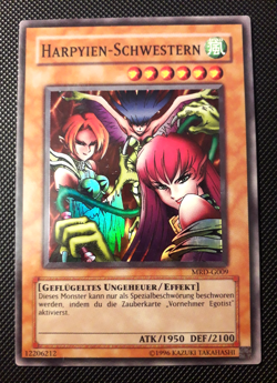 Yu-Gi-Oh! Harpyien-Schwestern, MRD-G009, Super Rare, 2. Auflage, Deutsch, PL - Image 1
