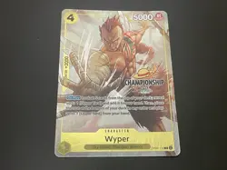 One Piece TCG Wyper OP08-110 CS Championship Celebration pack 2025-26 Stamped NM - Image 3