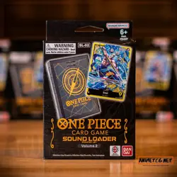 One Piece TCG Sound Loader Vol 1 and Vol 2. New Sealed with Luffy and Enel Promo - Image 3