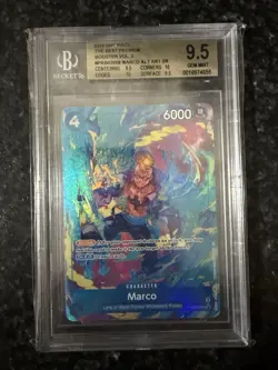 Marco Alt Art PRB02-008 SR* One Piece The Best Vol.2 English Beckett 9.5 - Image 1