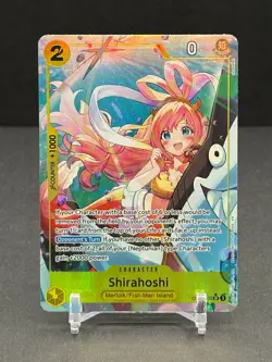 Shirahoshi Alt Art Super Rare - Legacy of the Master #OP12-102 SR One Piece TCG - Image 1