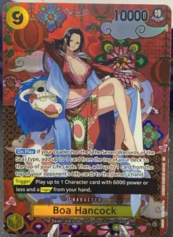 One Piece CCG - Boa Hancock OP14-112 SR SP The Azure Sea's Seven - Flawless - Image 1