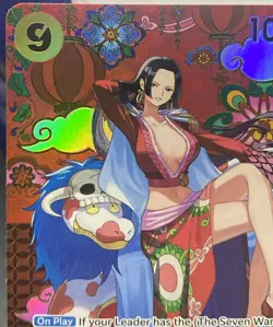 One Piece CCG - Boa Hancock OP14-112 SR SP The Azure Sea's Seven - Flawless - Image 3