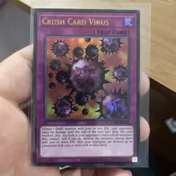 Crush Card Virus (Version 1) Unlimited Ultra Rare NearMint +Bonus FREE SHIPPING! - Image 1