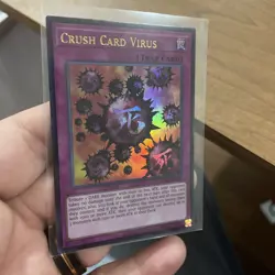 Crush Card Virus (Version 1) Unlimited Ultra Rare NearMint +Bonus FREE SHIPPING! - Image 2