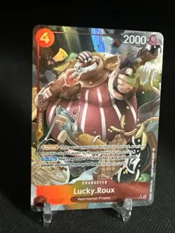 One Piece TCG Lucky Roux Alt Art PRB02-003 Card The Best 2 English - Image 3