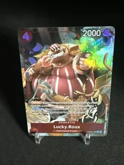 One Piece TCG Lucky Roux Alt Art PRB02-003 Card The Best 2 English - Image 4