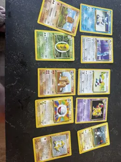150 Cards, Pokemon 1st Edition German Base Set Lot (LP - DMG) - Image 4