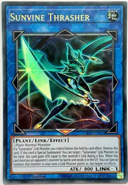 GFTP-EN024 Sunvine Trasher - Ultra Rare 1st Edition Near Mint YuGiOh Card - Image 1
