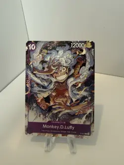 Monkey.D.Luffy P-041 One Piece TCG Card Game English NM Purple Promo (041) - Image 1