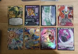 CS Orange Style Mastery Lot Of Score Dragon Ball Z Rares Foils DBZ CCG TCG Cards - Image 1