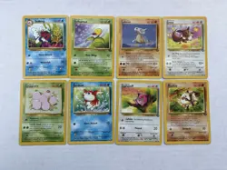 Vintage Pokemon TCG Jungle Lot of 84 Cards. WOTC. NM-NP Duplicates - Image 2