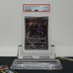 PSA 10 GEM MT Mewtwo Art Rare #183/165 Pokemon 151 Japanese Pokemon Cards- - Image 1