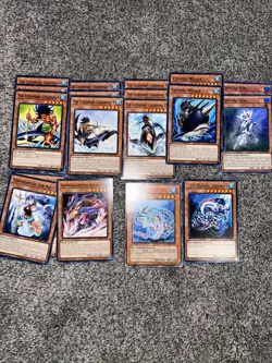 Yugioh Mako Tsunami 37 Card Deck Anime Legendary Fisherman Citadel Whale Water - Image 3