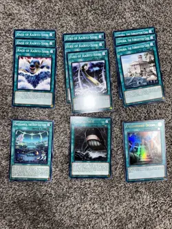 Yugioh Mako Tsunami 37 Card Deck Anime Legendary Fisherman Citadel Whale Water - Image 4