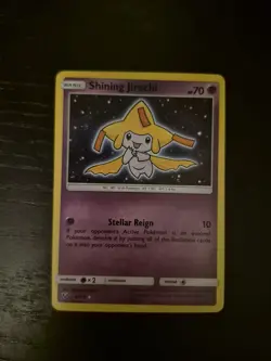 Pokemon Shining Jirachi Holo Card 42/73 Shining Legends Series (OC) - Image 1