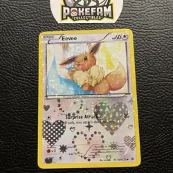 Eevee - RC14/RC25 - Pokemon Legendary Treasures Radiant Collection Card NM - Image 1