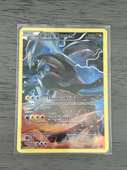 Pokemon TCG Black Kyurem XY Black Star Promos Holo Card XY80 - Image 1