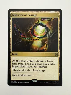 Multiversal Passage MTG Magic the Gathering Card NM Near Mint SPM - Image 1