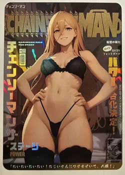 Power - Chainsaw Man - Sexy Waifu Comic Card - Image 3