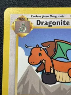 Pokemon Dragonite Black Star Promo 5 The First Movie Card MP / DMG (#1) - Image 2