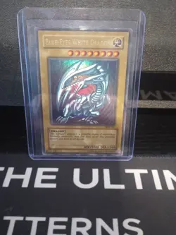 Blue-Eyes White Dragon Holo Starter Deck Kaiba Yugioh Card... Rare Original - Image 1