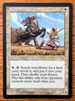 MTG Weathered Wayfarer - Onslaught, English - Image 1