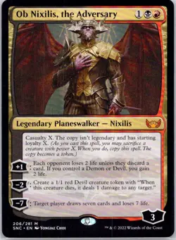 Ob Nixilis, the Adversary M Streets of New Capenna 206 NM - Image 1