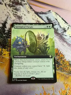 Springleaf Parade (Extended Art) [Commander: Lorwyn Eclipsed] 39 NM - Image 4