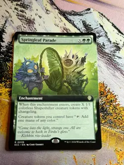 Springleaf Parade (Extended Art) [Commander: Lorwyn Eclipsed] 39 NM - Image 5