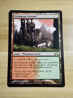 Stomping Ground (GTC) Gatecrash - MTG - Regular Rare 247/249 - MP - Image 1