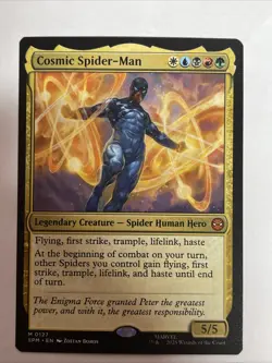 Cosmic Spider-Man Marvel's Spider-Man #127 Mythic - Image 1