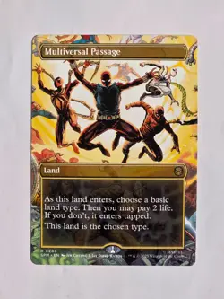 Multiversal Passage R0206 Reg (Borderless) Marvel's Spider-Man MTG NM - Image 1
